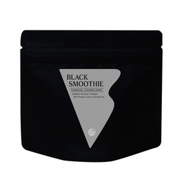 【満天屋-MANTENYA】ブラックスムージー ダークチョコレート風味 200g（ 炭 ダイエット パウダー 食用 置き換え チャコール MCT 乳酸菌 コラーゲン コーヒー ）