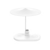 Budi 3-in-1 Wireless Charging Station With Night Light - White