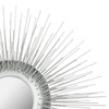 Safavieh Home Collection Sunburst Triptych Mirror (Set of 3), Silver