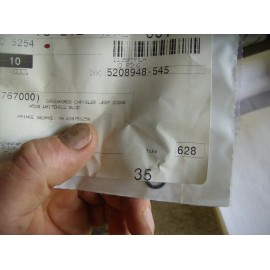 Mopar GENUINE MOPAR 05205254 POWER STEERING HOSE O RING SINGLE BULK PACKED