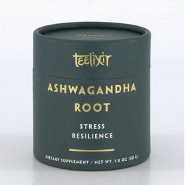 Teelixir Organic Ashwagandha Root Stress Resiliance 50g