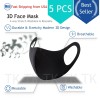 Fashion (10 Packs) 3D Fashion Face Mask Washable and Reusable
