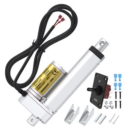 RVMARINEPAT Linear Motion Actuator Fast Speed 14 mm/s 1000N with Controller 300MM Stroke Waterproof Electric Acuator 12V Heavy Duty for Electric Sofa Car Door