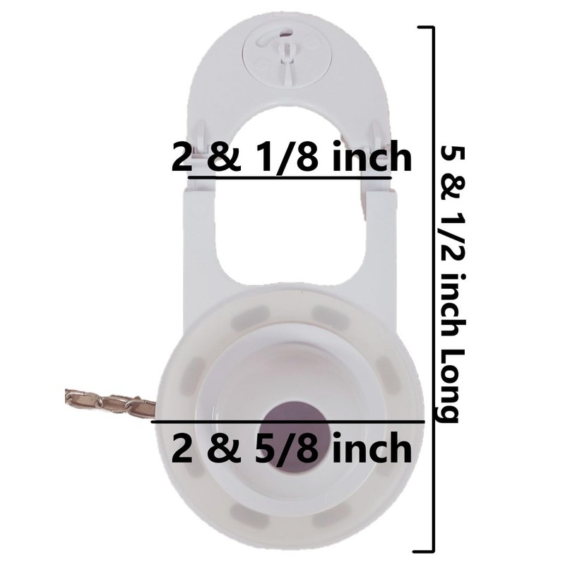 2-inch Toilet Flapper Counter-Balanced by Nuflush "Stay-Afloat" (For 2-inch Flush