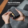 YESIIW Wallets for Men UK RFID Blocking Leather Minimalist Smart
