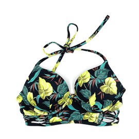 Victoria's Secret Bombshell Add 2 Cup Sizes Bikini Top Floral 32DD