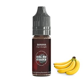 Banana High Strength Flavouring - 230+ Flavours - Galaxy Food Flavours - 10ml Bottle