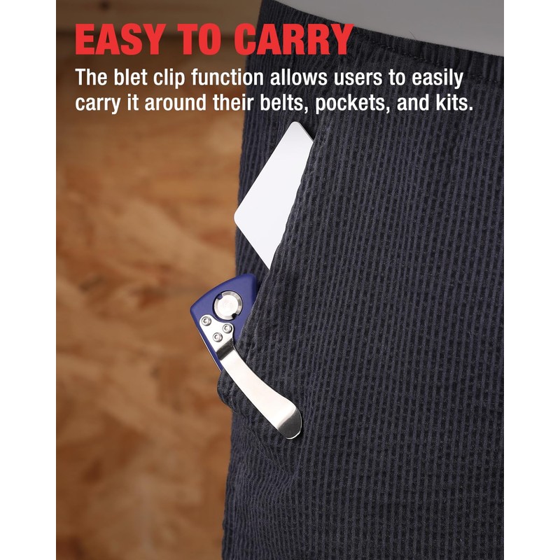 WORKPRO Folding Utility Knife, Quick-Change Box Cutter