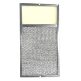 Air Filter Factory Grease Light Lens Filter R610027 Replacement For Broan Range Hood Rangeaire 610027 Kitchen Grease Exhaust Fan Filter 7-5/8" X 14-1/8" X 3/8"