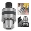 Drill Chuck Adapter Kit 3-Jaw Clip Key Type Drill Chuck