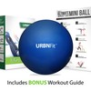 URBNFit Small Exercise Ball - 9-inch Mini Pilates Ball with
