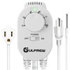 Plug in Thermostat for Heater, Thermostat Plug Outlet with 4.9FT