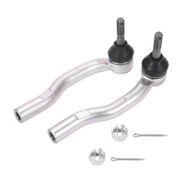 X AUTOHAUX 2pcs Front Outer Tie Rod Ends Kit Suspension Steering Tie Rod End for Lexus CT200h 11-17 for Lexus CT200h 2011-2017 Drag Link No.4504649225/4504749165