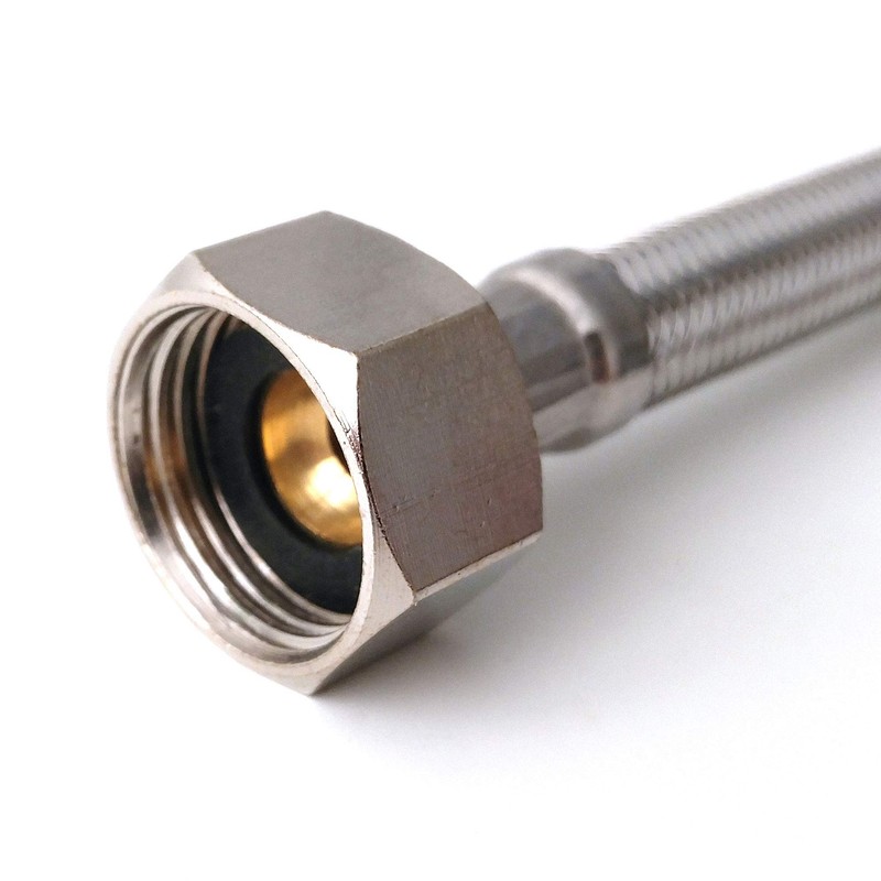 2 x M12 x1/2 BSP (600mm) Kitchen/Basin Monobloc Mixer Tap