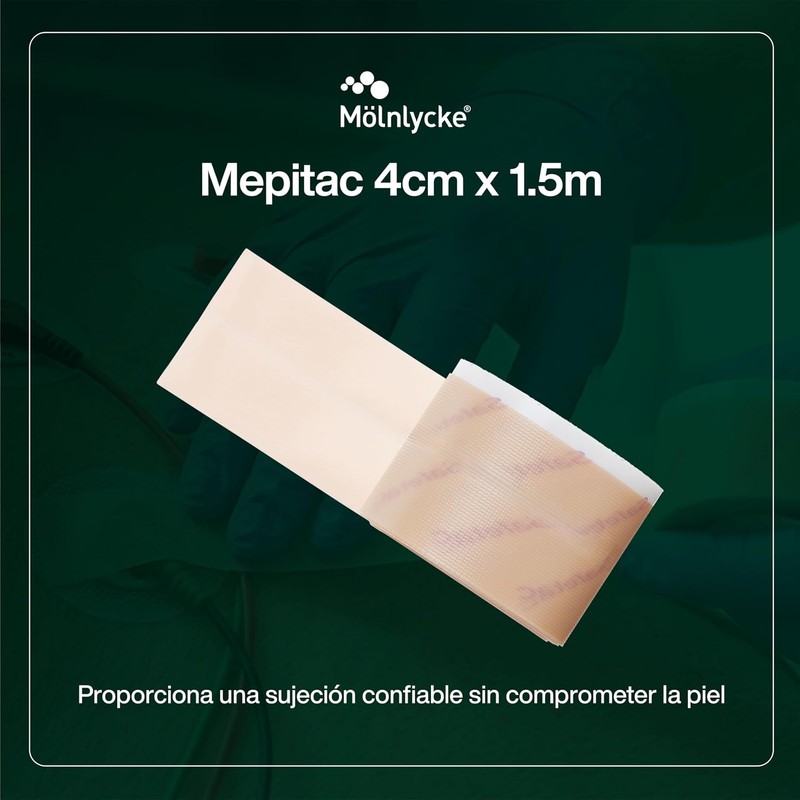 Mepitac 4 cm x 1.5 m Cinta De Silicona Para