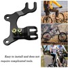 Pack of 3 Disc Brake Mount Frame, Black, Mountain Bike