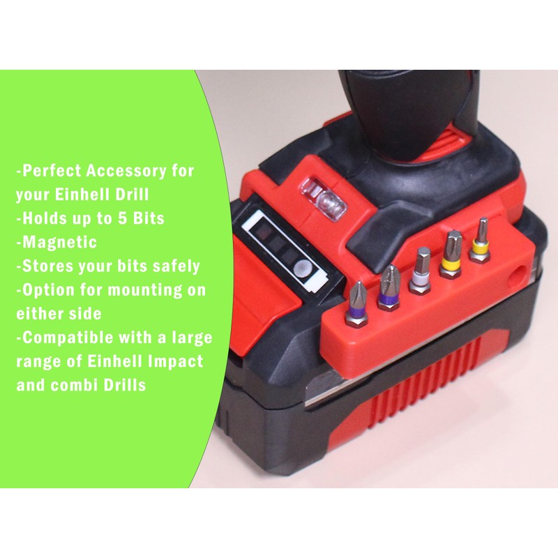 Decoralin Magnetic Bit Holder Compatible with Einhell Impact & Combi