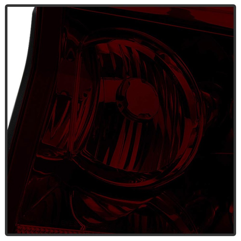 ACANII - For 2006 2007 2008 Dodge Charger Red Smoked