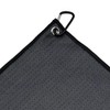 OMGolf Towel Microfiber, Golf Towel (Dark Grey, 25cm x 25cm)