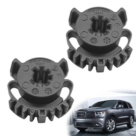 2Pcs HVAC Blend Door Gear Kit Compatible with 2011 2012 2013 2014 2015 2016 JEEP GRAND CHEROKEE HVAC Heater Blend Door Actuator 68214880AA