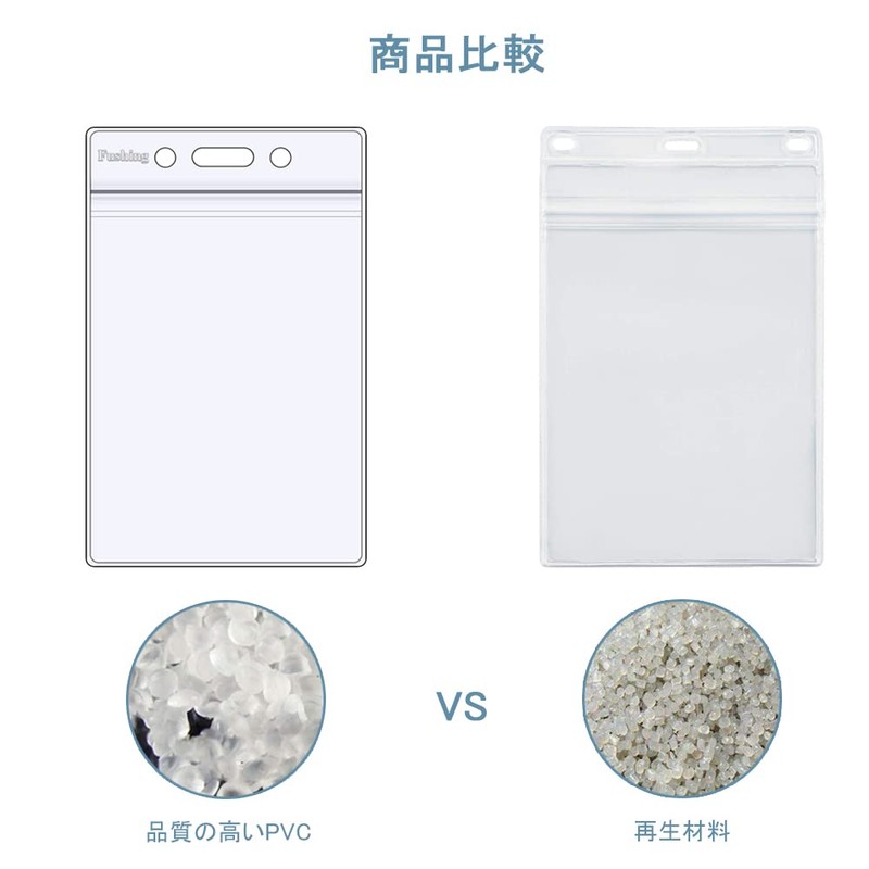 DFsucces ID Card Holder, Soft Name Case, Name Card Holder,