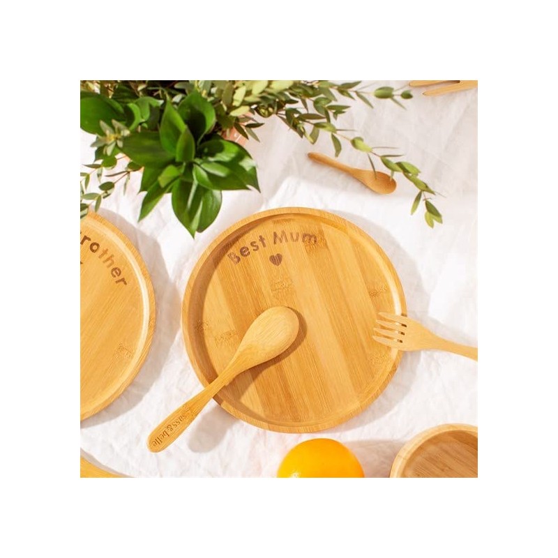 Sass & Belle Best Mum Bamboo Plate