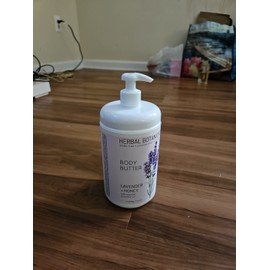 Herbal Botanicals Lavender + Honey Body Butter w/ Lavender Essential Oil 31.9 oz