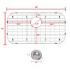 Sink Protectors for Kitchen Sink 26" x14", Stainless Steel Sink