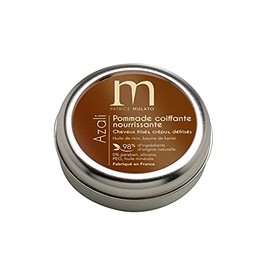 Ointment wax and nourishing curly, curly hair and frizzy mulato