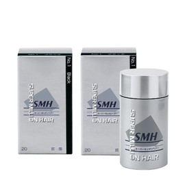 Super Million Hair 0.7 oz (20 g) Black No.1 Set of 2