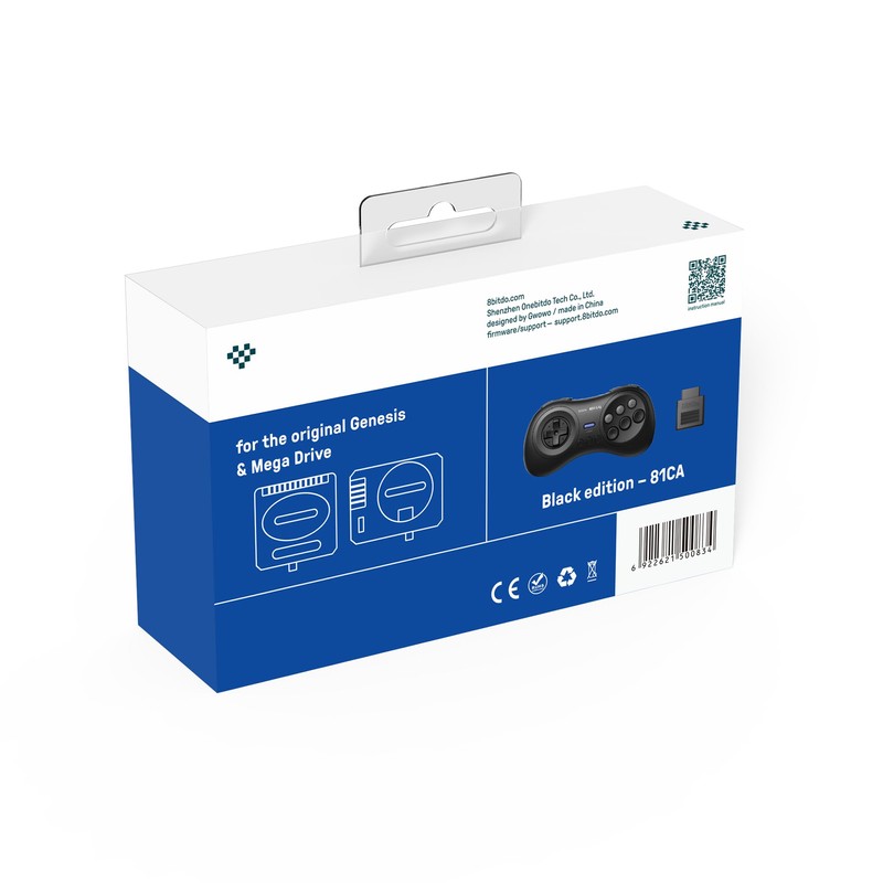 8Bitdo M30 2.4G Wireless Gamepad for the Original Sega Genesis
