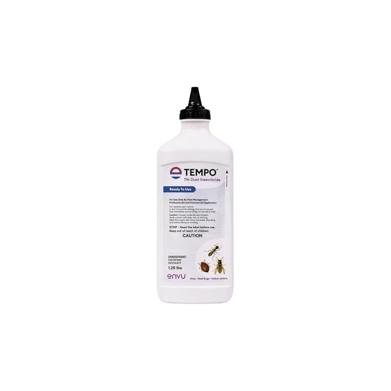 Tempo 1% Dust Insecticide 1.25 lbs | Ready-to-Use Cyfluthrin Bug