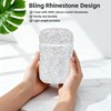 SlowVibes Bling Leakproof Travel Soap Dish with Lid