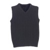Gioberti Boy's 100% Cotton Soft V-Neck Cable Knit Sweater Vest,
