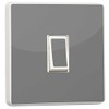 Plain Silver Light Switch Sticker Home Decorative Accessories Vinyl Cover