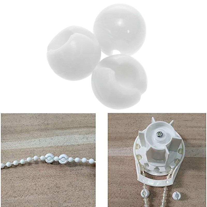 VAKTOK 24PCS Beaded Chain Stops Chain Crimp Stops for Beaded