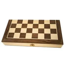 LPG Wooden Folding Chess/Checkers/Backgammon Set 35cm