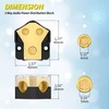 Joinfworld 12V Power Distribution Block Car Audio 2 Way Ground