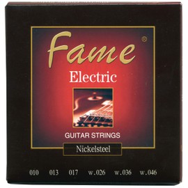 Fame Electric Guitar Strings Nickel Plated Round Wound 10-46
