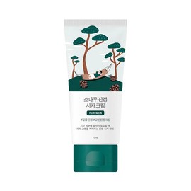Round Wrap for Men Pine Soothing Cica Cream 75ml / 라운드랩 포 맨 소나무 진정 시카 크림 75ml
