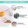 500 x Clear Cellophane Bags Self Seal 12cm x 17cm