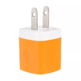 OMNI LIMITED! 2x OMNI Universal AC DC Power Adapter USB Port Home Wall Charger Orange