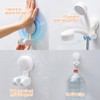 CLKE Shower Head Holder No Drilling Handheld Shower Holder Suction