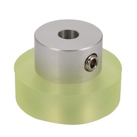 XIAOJUN Wheel Measurement Wheel Encoder Industrial in Aluminium Polyurethane 100 mm for Rotary Encoders Measurement