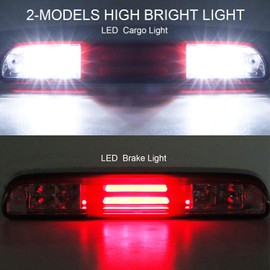 LED 3rd Brake Light for 99-16 Ford F250 F350 Explorer Ranger, for Mazda B2300 B3000 B4000 Third Brake Light Cargo Lamp High Mount Light Stop light (Red)