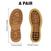 CHGCRAFT Shoe Replacement Rubber Sole 1 Pair Non-Skid Sole Protector