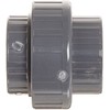Spears 857 Series PVC Pipe Fitting, Union with Viton O-Ring,