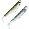 Black Minnow Fiiish N°1-7 cm - Double Combo Shore - 3G - Kaki - Ghost Minnow - Bm758