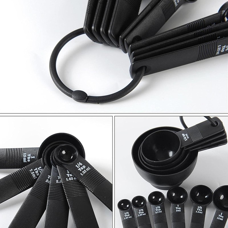 Small Measuring Spoons, Cooking Measuring Set Nesting Measuring Cups, Ergonomic