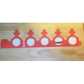 Burger King Paper Crown Hat Christmas Holiday My Way From Usa Collectible 2019